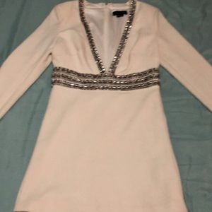 Marciano long sleeve mini dress